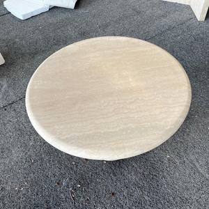 Nesting Side <b>Table</b> <b>Folding</b> Camping Side <b>Table</b> Nordic Light Luxury Travertine <b>Round</b> Transparent Coffee <b>Table</b> - Product Image 3