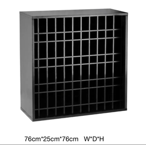 Modernos Organizadores de Pared Pintados para Salón de Belleza, en Madera, para Colorear el Cabello - Product Image 2