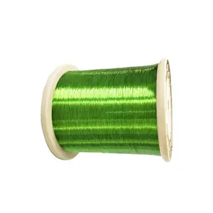 Coated Copper Wire Superfine Wire Silver Plated QA-1/155 Polyurethane 0.3mm -1.4mm Enameled Solid Vacuum Insulated 5 Tons CN;SHG
