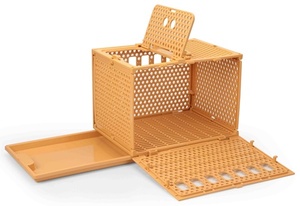 217-2A Cages et maisons pour animaux de compagnie Transporteur de pigeons pliant en plastique - Product Image 3