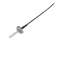 Sonda de resistencia térmica de platino con orificio, termopar montado en brida, sensor de temperatura semiconductor modelo 25 para aplicaciones eléctricas