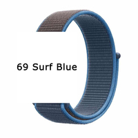 IVANHOE Bracelet à boucle en nylon pour Apple Watch Band 44 40 45 41mm 46 42mm 49mm 44 45 mm Bracelet IWatch Series Ultra 2 10 9 SE 7 6 5 4