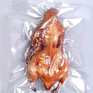 Poulet rôti en plastique d'emballage alimentaire et film étirable de viande grillée