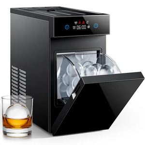 Máquina para Hacer Bolas de Hielo de Whisky de 60 mm, Kim002a, Esferas de Hielo Grandes de 60 mm de Diámetro, -17 Grados Centígrados en el Centro de la Hielo Derretida - Product Image 1