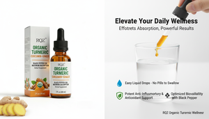 Thuốc nhỏ nghệ curcumin hữu cơ với gừng & tiêu đen, không biến đổi gen, thuần chay, không gluten, sản phẩm OEM nhãn hiệu riêng, bổ sung sức khỏe khớp - Product Image 6