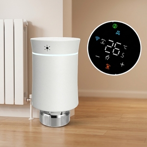 Válvula Termostática Inteligente Programable Zigbee3.0 <span class=keywords><strong>BECA</strong></span> BRT-100, Diseño Moderno, Controlador de Temperatura para Hoteles - Product Image 1