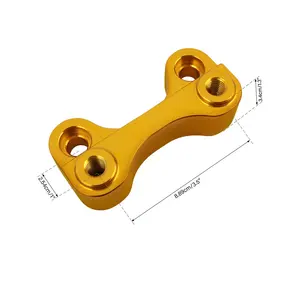 XF2906C642-J 1 ''Guidon Pull Back Plate Fit pour Harley Dyna Low Rider Street <span class=keywords><strong>Bob</strong></span> 99-17 16 - Product Image 3