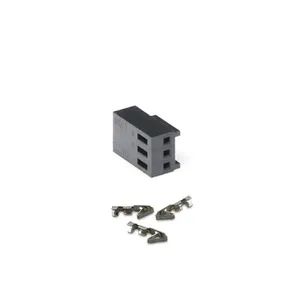 Preto 2510 KF2510 3 Pin 3Pin Fan Feminino PWM Power Shell Conector Habitação + Terminal Feminino Crimp Pinos