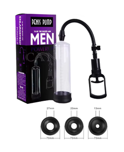 Hilfsmittel bei Männlicher Impotenz, Trainingsgerät, Vakuumpumpe, Penisringe für die Vergrößerung, Größer, Länger, Dicker, Dildo, Sex-Pumpe für Männer - Product Image 1