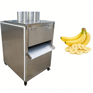 Máquina Comercial de Acero Inoxidable para Cortar Frutas y Verduras con Presión Descendente, para Piña, Plátano, Plátano Verde y Patata - Product Image 1