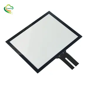 Custom 1280x800 17 inch Resistive / Capacitive Touch Screen Glass+Glass Structure USB ILITEK Controller Board