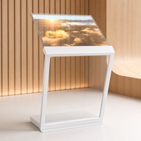 Écran tactile interactif OLED transparent de 30/55/77 pouces, haute définition, design ultra-fin, adapté aux écrans haut de gamme