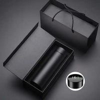 Bouteille d'eau en acier inoxydable CHUFENG, lot de 500 ml, best-seller, thermos intelligent à affichage de température, bouteille isotherme sous vide