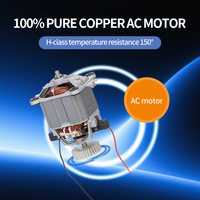 Blender commercial, mixeur pour smoothies, mixeur à glace, blender industriel robuste, blender commercial de 1,8 L
