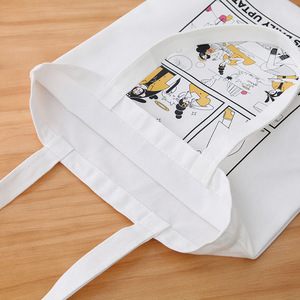 Sac fourre-tout personnalisable en toile durable à motif de film <span class=keywords><strong>Coraline</strong></span>, sac à bandoulière personnalisé pour le voyage, sac de courses réutilisable pour femme - Product Image 4