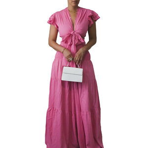 Nouvel ensemble 2 pièces pour femme grande taille : haut court à bretelles et pantalon large – Tendance - Product Image 3