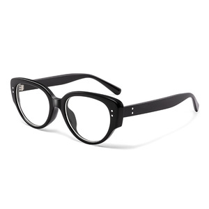 Montures de lunettes œil-de-chat à monture complète, verres en résine anti-lumière bleue, légères pour femmes, 2024 - Product Image 4