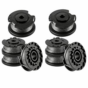 8 ชิ้น F016800385 F016800569 หัวม้วนสายเอ็นตัดหญ้า 1.6 มม./4.9 ม. (16 ฟุต) สำหรับเครื่องตัดหญ้า Bosch รุ่น Art 23SL Art 26SL แบบป้อนอัตโนมัติ - Product Image 1