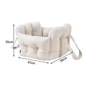 Siège de <span class=keywords><strong>voiture</strong></span> portable pour <span class=keywords><strong>chien</strong></span>, accessoires de voyage pour <span class=keywords><strong>chien</strong></span>, siège surélevé pour animaux de compagnie à double usage avec poche latérale pratique pour les petits et moyens chiens - Product Image 4