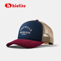 Casquettes de camionneur en mousse personnalisées en gros pour les marques d'extérieur avec logo brodé, fournisseur de casquettes en maille à fermeture snapback