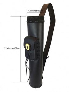 Sacoche de flèches en nylon faite à la main de haute qualité, certifiée BSCI, pour la chasse, avec poche avant - Product Image 3