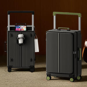 Maleta Expandible de 24 Pulgadas con Apertura Frontal con Cierre, Gran Capacidad, Ruedas Giratorias Antirrobo y Duraderas, Elección del Viajero - Product Image 2