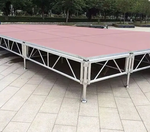 Etapa de montaje móvil de fiesta de boda ajustable de aluminio de alta calidad - Product Image 3