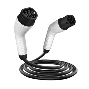 Cable de Carga para Vehículos Eléctricos Tipo 2 Peng Chixuan, 32A, Cable de Extensión de Doble Conector, Estándar Europeo - Product Image 1