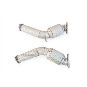 Tubo de Escape de Alto Rendimiento con Aislamiento Térmico para Infiniti FX35 3.5L SS304, Sección Delantera de Escape de Alto Flujo para Carreras, <span class=keywords><strong>2008</strong></span> - Product Image 6