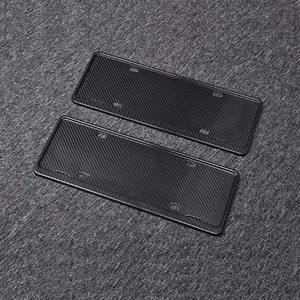 Matrícula de fibra de carbono personalizada de alta calidad para automóviles Característica ligera - Product Image 5