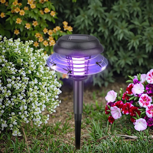 Luces solares de jardín LED ABS a prueba de agua IP65 para césped, Patio, carretera y paisaje, ahorro de energía con fuente de alimentación de CC - Product Image 1