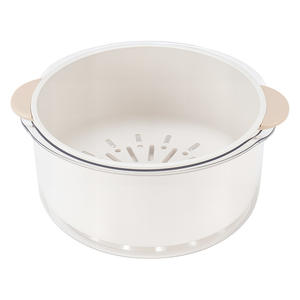 Évier à légumes double couche 234x205x98mm avec trou de drainage pour le nettoyage des fruits et légumes de cuisine - Product Image 4