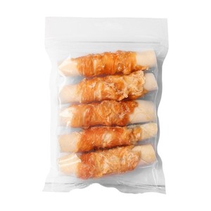 כלבים מטפלת חטיפים שיניים טוחנת בשר עוף נקי-חזה מזון יבש יבש עבור הסרת ריח רע מהפה נקניקיות - Product Image 6