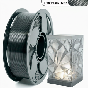 Filament d'imprimante 3D PLA haute résistance 1 kg, mat transparent, facile à décoller, 100 % biodégradable, écologique, PVA PCL PA PP PPS PEK - Product Image 3