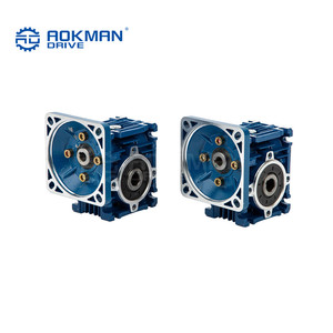 High Torque Foot Mounted Solid Shaft Helical <b>Worm</b> Gearbox for Industrial Automation & Heavy Duty Applications - Product Image 4