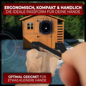 ชุดหนังสติ๊ก HITX Zwille ระดับมืออาชีพ พื้นผิว Super Grip ยางยืดแรงพิเศษ ติดตั้งง่าย พร้อมซองใส่แบบมีซิป - Product Image 3