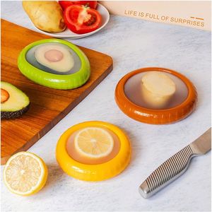 Silicone Vegetable Anti-Oxidation Box Fruit Storage <b>Containers</b> for Fridge Custom Logo - Product Image 2