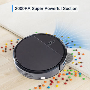 DQ2-007, Robot Aspirador Inteligente con Succión Potente de 2000 Pa, Función de Barrido y Fregado 2 en 1, Navegación con Giroscopio, Control por Aplicación, Limpieza de Pelo de Mascotas - Product Image 2