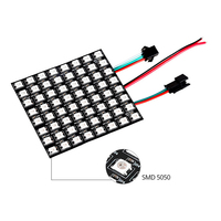 Bande lumineuse LED flexible Tcwin adressable Rgbic WS2812, panneau de pixels LED, écran, bande lumineuse, DC5V, IP20, IP65, IP68, étanche