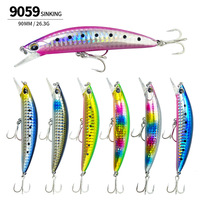 NOUVEAU Leurre coulant NEWMAJOR Minnow 90mm 26.3g, leurre dur ABS, 10 couleurs, pour achigan, brochet, perche