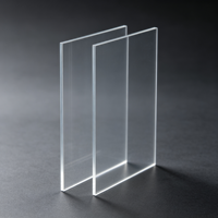 Feuille acrylique PMMA transparente antistatique de qualité industrielle pour la protection des machines