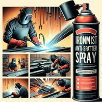 Agent de soudage professionnel anti-éclaboussures à base d'eau de 500 ml, sans silicone, pour des surfaces propres et un nettoyage facile