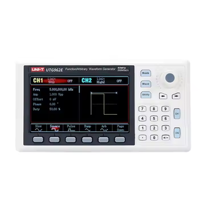Générateur de signaux UNI-T UTG962E 2CH 60MHz 200MSa/Function avec fonction de modulation AM, FM, PM, FSK - Product Image 1