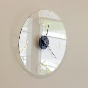 Large 3D Wall Watch Mirror Numbers Modern Frameless <strong>DIY</strong> Wall <strong>Clock</strong> for Home Office Decorations - Product Image 5