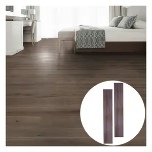 Revêtement de sol en planche de vinyle à colle PVC LVT auto-adhésif de haute qualité