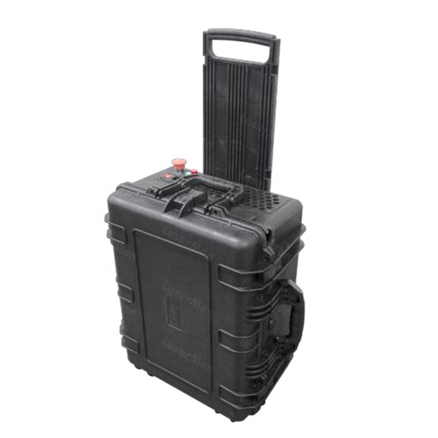 Mini Portable Pulse Laser Cleaning Machine Lightweight Fiber Laser Cleaner for Wood Metal Rust Removal