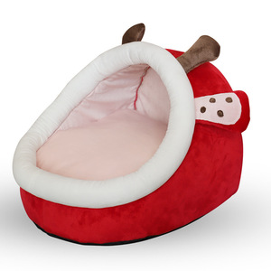 Рождественская мультяшная Съемная удобная кровать для собаки оптом роскошная кровать для собаки - Product Image 1