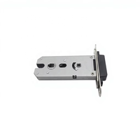 Serrure de porte magnétique silencieuse italienne moderne 8250/7240 en fer écologique avec loquet en nylon renforcé pour ensemble de serrures de porte en bois