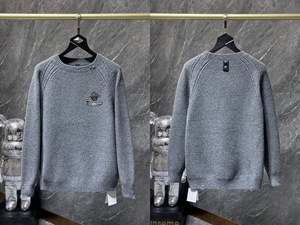 Suéter de Lujo King Mcgreen Star, Nuevo Top Casual con Cuello Redondo, Jersey de Punto Grueso y Cálido para Invierno, Prenda de Moda con Corazón Cromado - Product Image 5