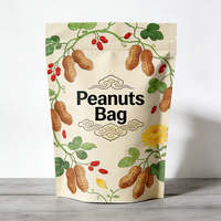 Sachet Doypack Personnalisé Imprimé Coloré en PET de Qualité Alimentaire Anti-Odeur avec Fermeture Zip pour Noix, Chocolat, Bonbons, Lait et Gelée